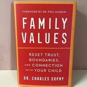 Family Values by Dr. Charles Sophy Hardcover Book GUC